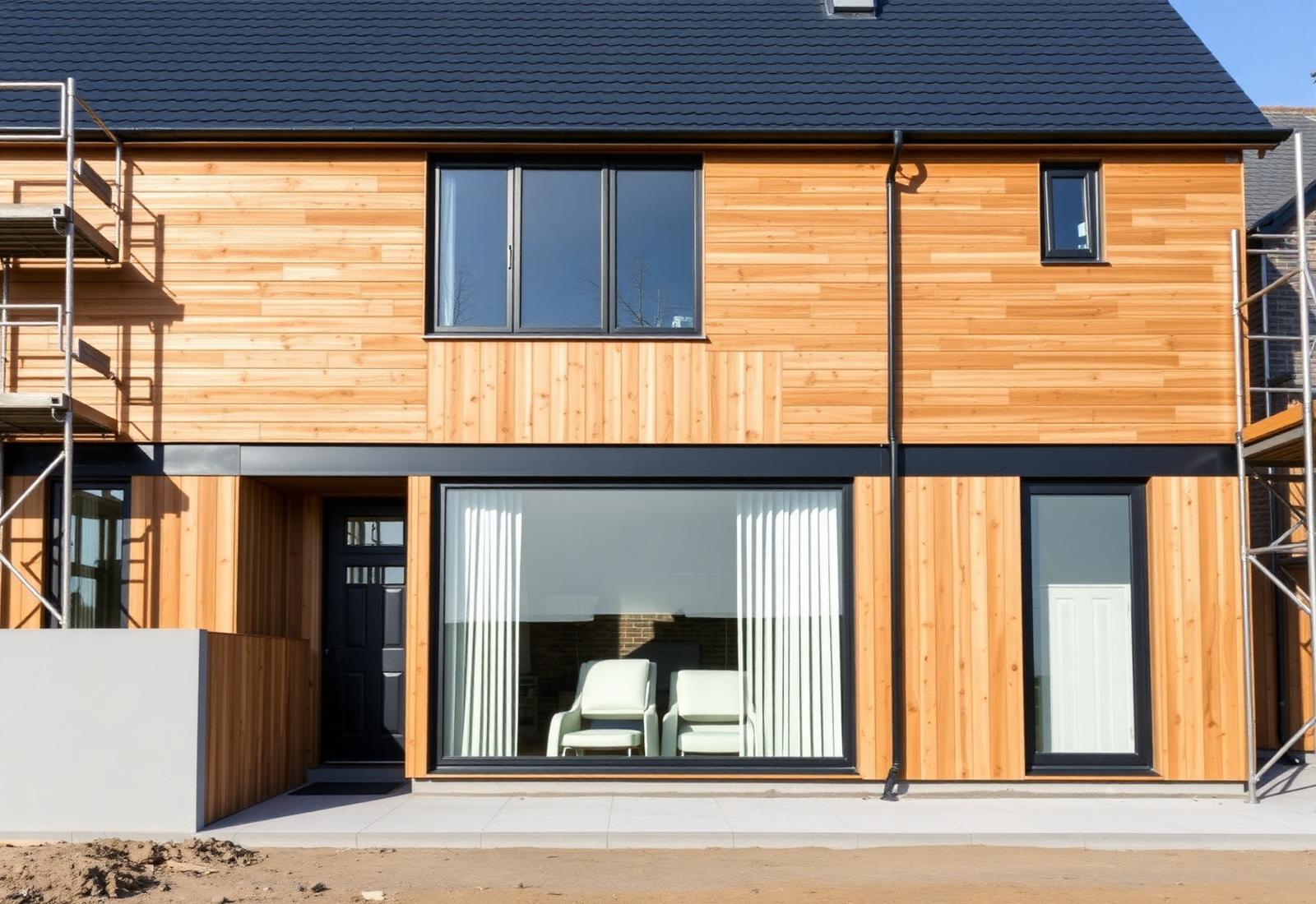 Modern bouwproject